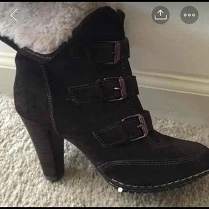 Sofft women's suede fur boots